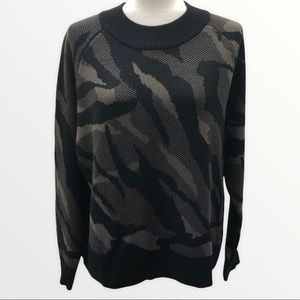 Athleta Jacquard Crew Sweater M